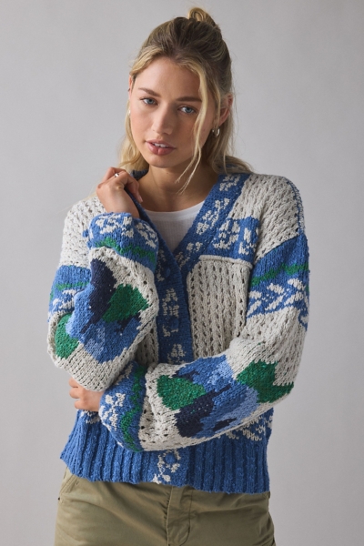 Libby Chunky Knit Oversized Cardigan | Nuuly