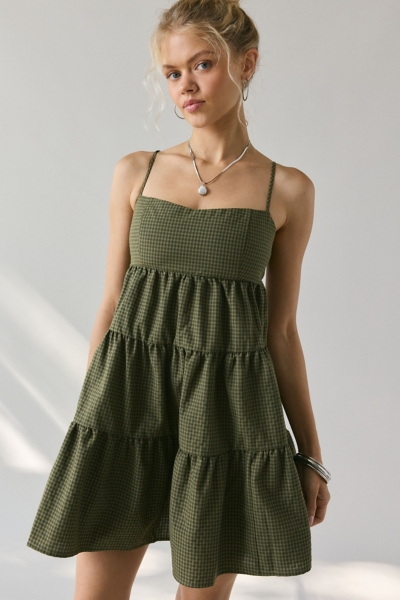 kimchi blue zosia tiered babydoll mini dress Zosia Babydoll Dress