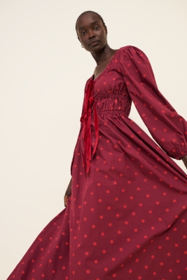 Dakota Bow Midi Dress