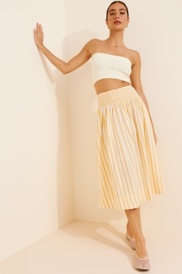 【Loulouseoul】24fw Coy Cancan Frill Midi Skirt 30/35% - LOULOUSEOUL