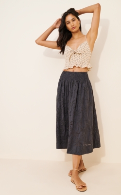 スカート meltthelady eyelet wide belt skirt melt the lady eyelet wide belt skirt - メルカリ