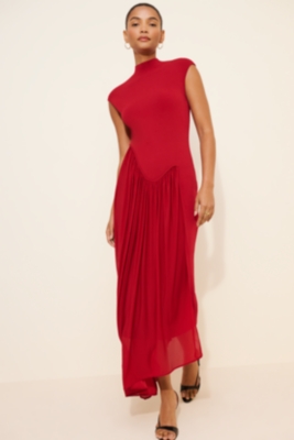 Francis Knit Combo Midi Dress | Nuuly