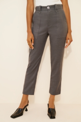 Face Cut Out Pants