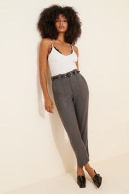 Face Cut Out Pants