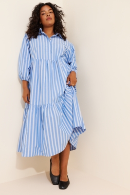 Semi-Sheer Puff-Sleeve Mini Dress