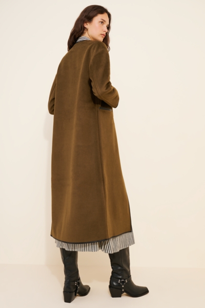 Lennox Buckle Longline Coat | Nuuly