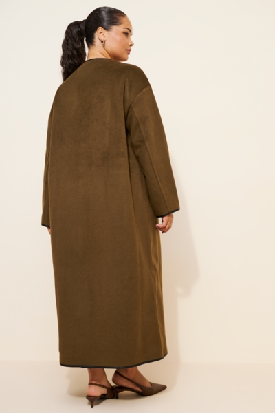 Lennox Buckle Longline Coat | Nuuly
