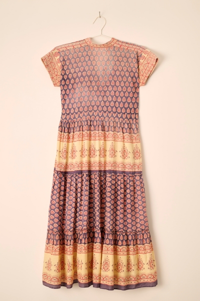 Vintage Short Sleeve Paisley Dress | Nuuly