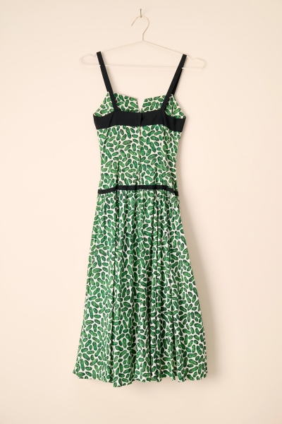 pickle green dress Cinq À Sept Camille Polka Dot Dress main image 0