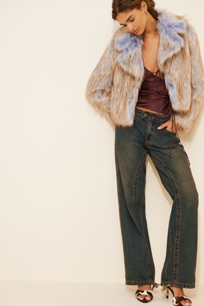 Harmony Faux Fur Jacket | Nuuly