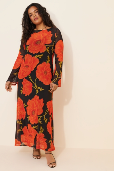 chinese dress ladies POPPI MAXI DRESS main image 1