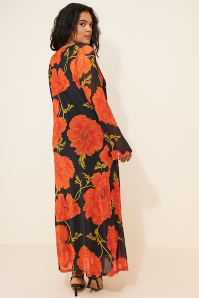 Poppy Mesh Maxi Dress | Nuuly