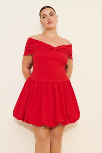 Holly Off-The-Shoulder Mini Dress | Nuuly