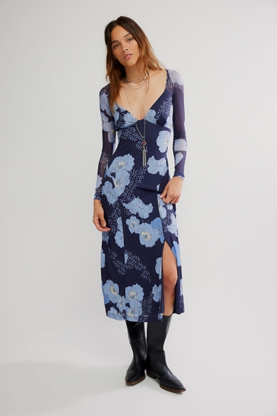 knee length dresses for ladies LSPACE Nico Midi Dress – The Salty Babe main image 1