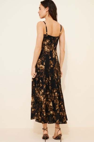 flowy brown maxi dress Women Maxi Dress, Elastic Waist Flowy Long Ankle Length Short Sleeve Pockets Boho Spring Summer Cute M / White