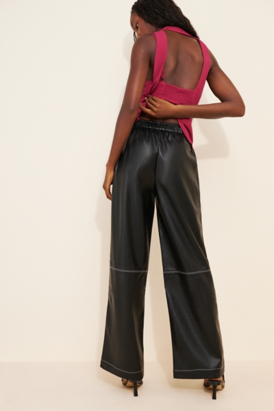 パンツ KHOKI leather pants 25fw-p-13 Veronica Vegan Leather Pants | Nuuly