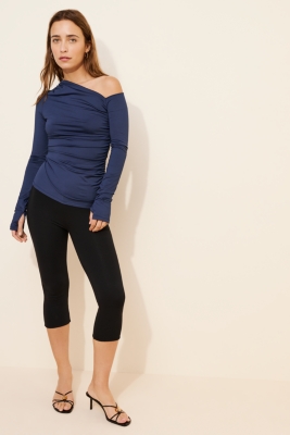 Cleo Off-The-Shoulder Long Sleeve Top