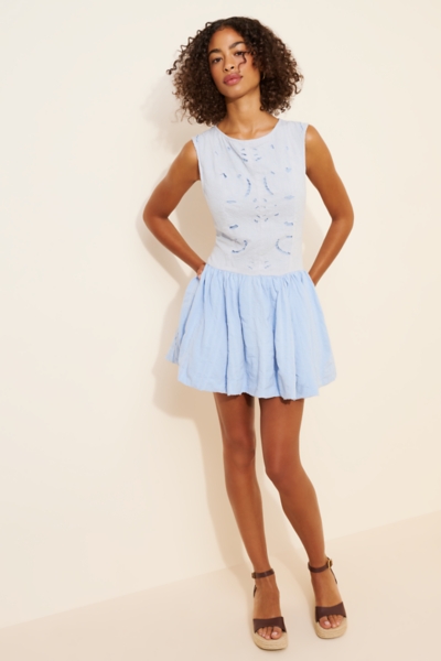 knee length dresses for ladies London Convertible Satin Mini Dress main image 1