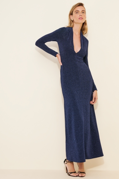 Selena Long Sleeve Gown | Nuuly