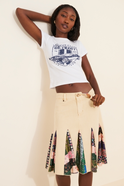 Peirrot Scarf Midi Skirt | Nuuly