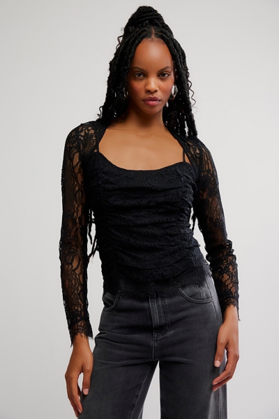 Paloma Lace Top | Nuuly