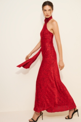 Olivia Scarf Maxi Dress