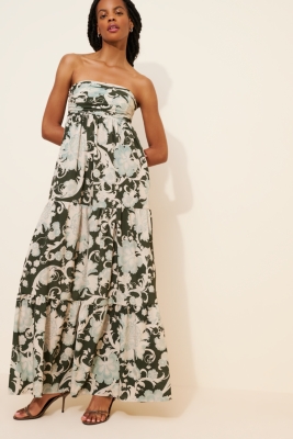 Selena Strapless Maxi Dress