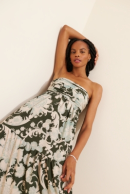 Selena Strapless Maxi Dress