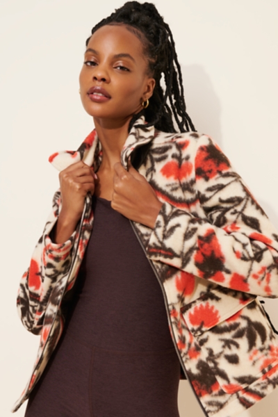 Collared Sherpa Jacket | Nuuly