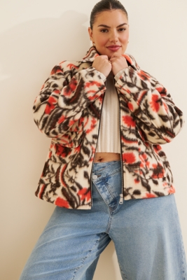 Collared Sherpa Jacket