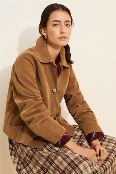 Hera Vegan Suede Jacket | Nuuly