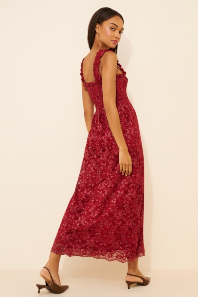 The Rosetta Metallic Nap Dress | Nuuly