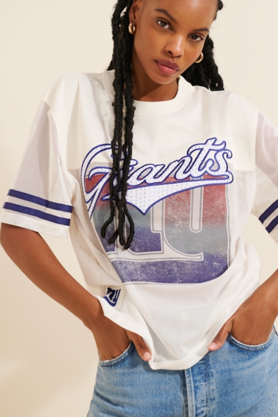 New York Giants Poly Mesh Boxy Jersey | Nuuly