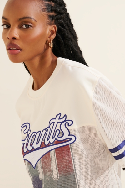 New York Giants Poly Mesh Boxy Jersey | Nuuly