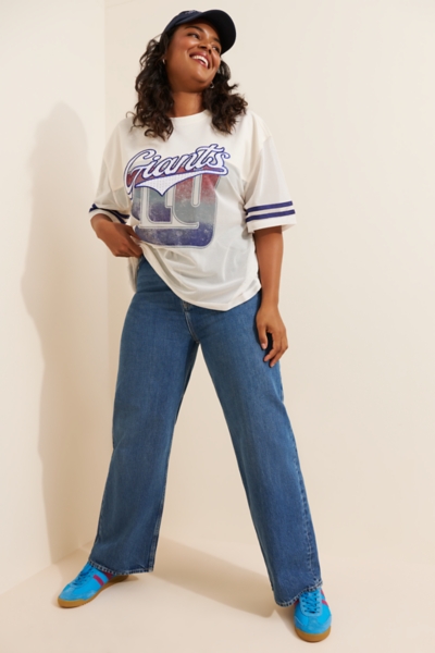 New York Giants Poly Mesh Boxy Jersey | Nuuly