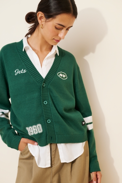 New York Jets Oversized Cardigan | Nuuly
