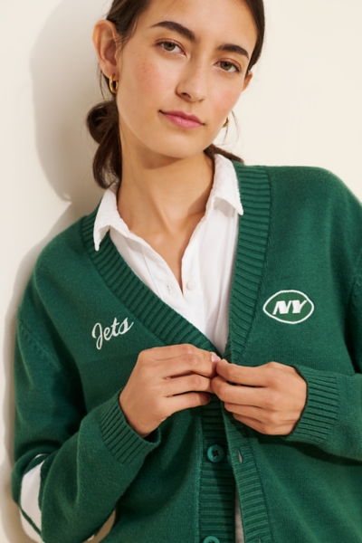 New York Jets Oversized Cardigan | Nuuly