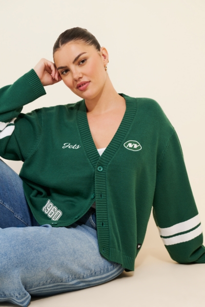 New York Jets Oversized Cardigan | Nuuly