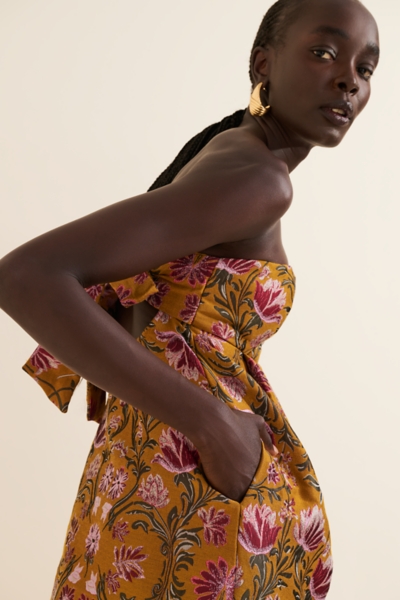 Floreo Jacquard Mini Dress | Nuuly