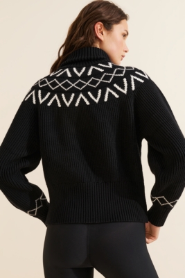 Sigrid Fair Isle Half-Zip Sweater | Nuuly