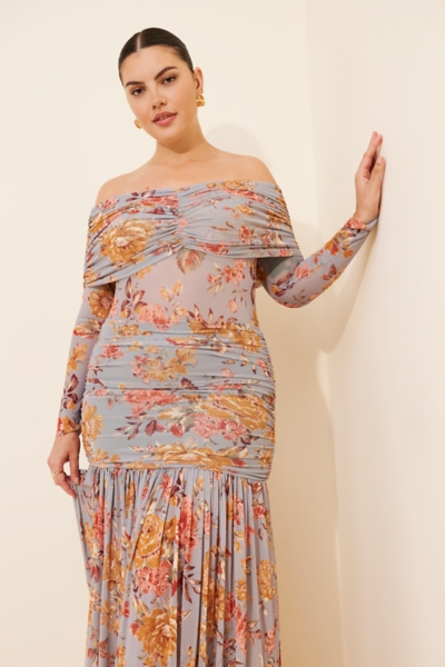 Emmeline Off-The-Shoulder Maxi Dress | Nuuly