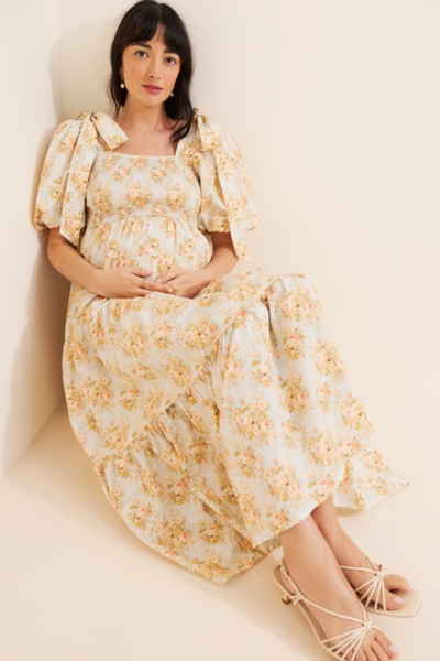 nothing fits but dress midi SMALL NEW  Yourdarlingstyle M=US6/8 KIKO Dress  Smocked Muslin