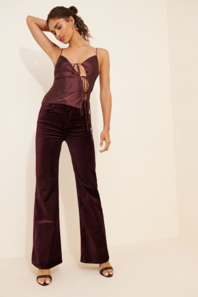 Kimberly Velvet 70's High-Rise Flare-Leg Jeans | Nuuly