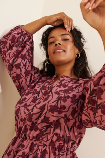 A-Line Mini Shirt Dress