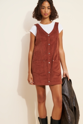 Aletta Corduroy Mini Dress | Nuuly