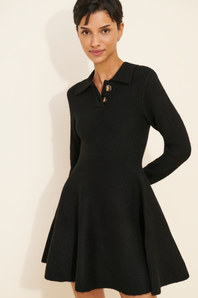 Lexter Long-Sleeve Knit Mini Dress | Nuuly