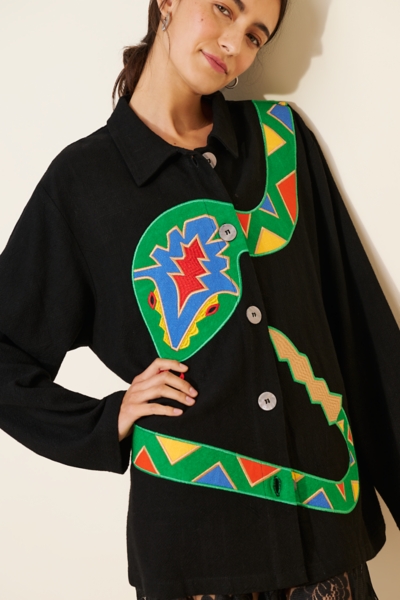 Unisex Snake Linen Blend Chore Jacket | Nuuly