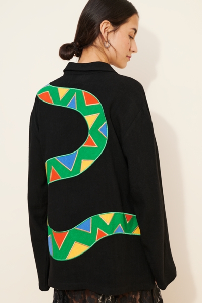 Unisex Snake Linen Blend Chore Jacket | Nuuly