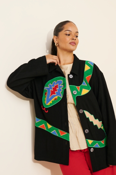 Unisex Snake Linen Blend Chore Jacket | Nuuly