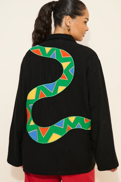 Unisex Snake Linen Blend Chore Jacket | Nuuly